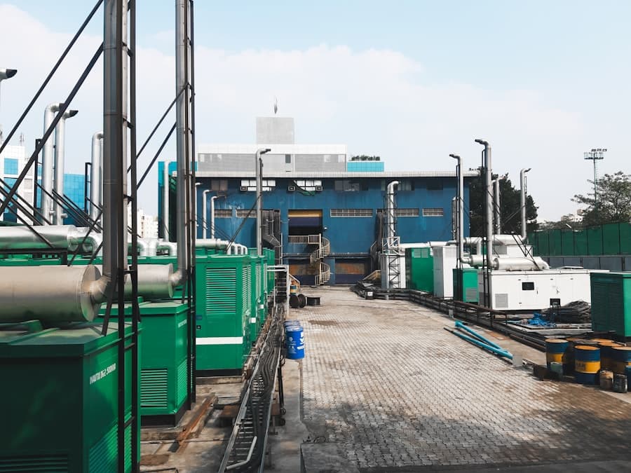Armada genset industrial Volterra Power di lapangan